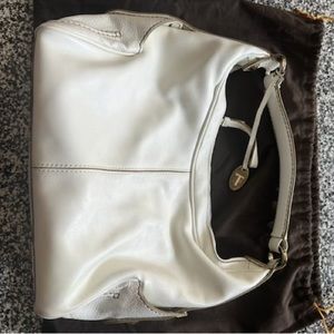 Authentic Tod’s white handbag with dust cover bag